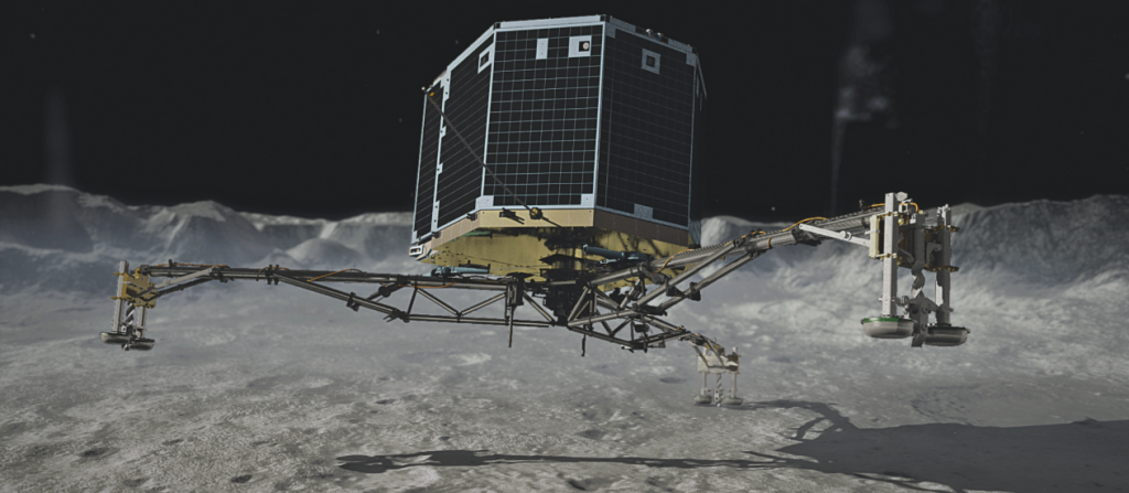 Artist's concept of the Philae lander. Credit: DLR