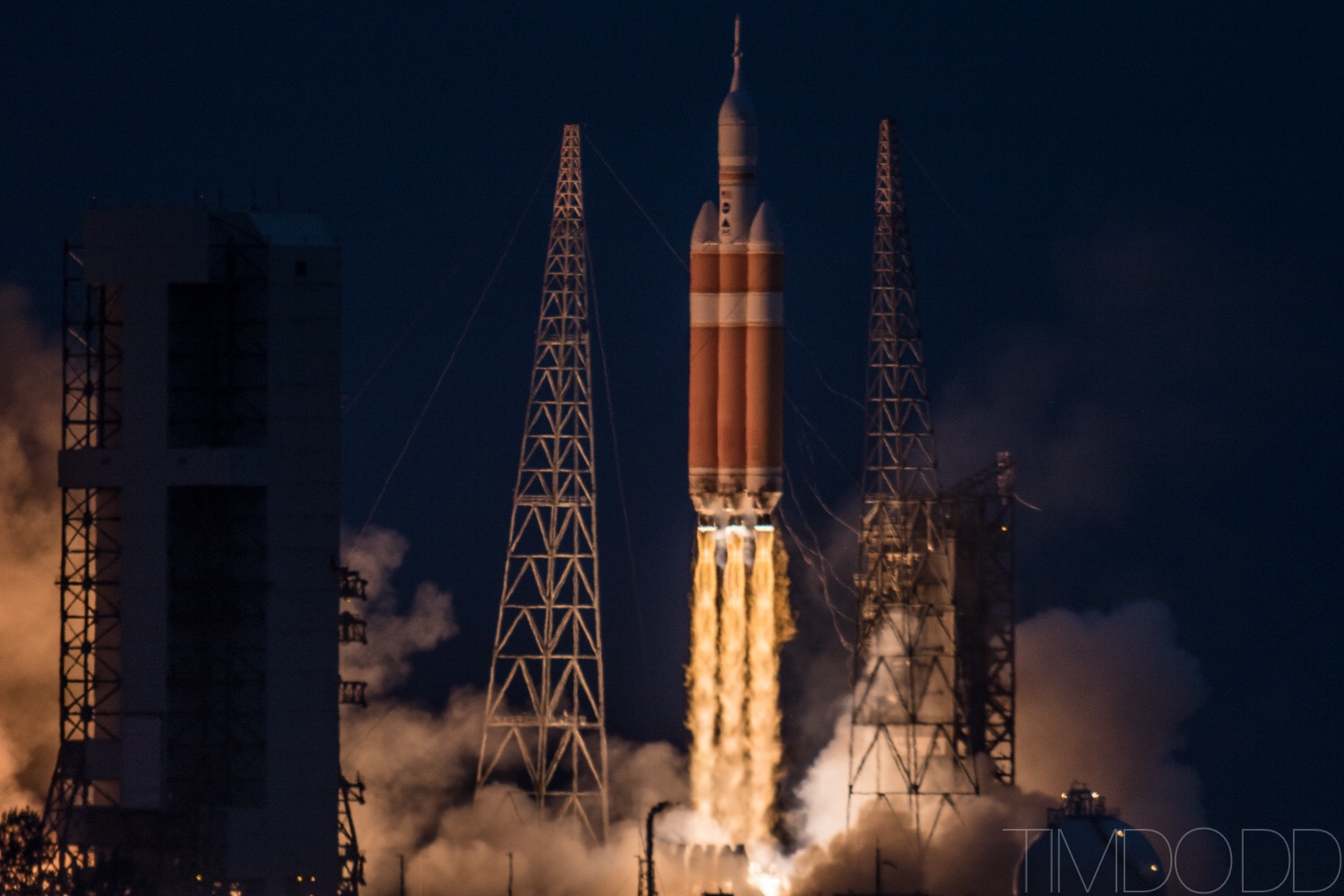 Delta Heavy Blasts Off With Orion Capsule Spaceflight Now