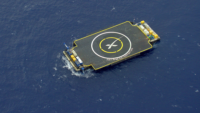 spacex barge landing information