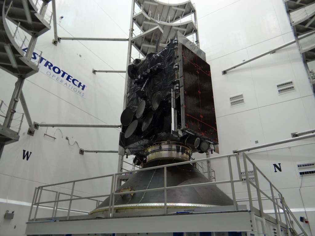 File image of WGS satellite. Credit: ULA