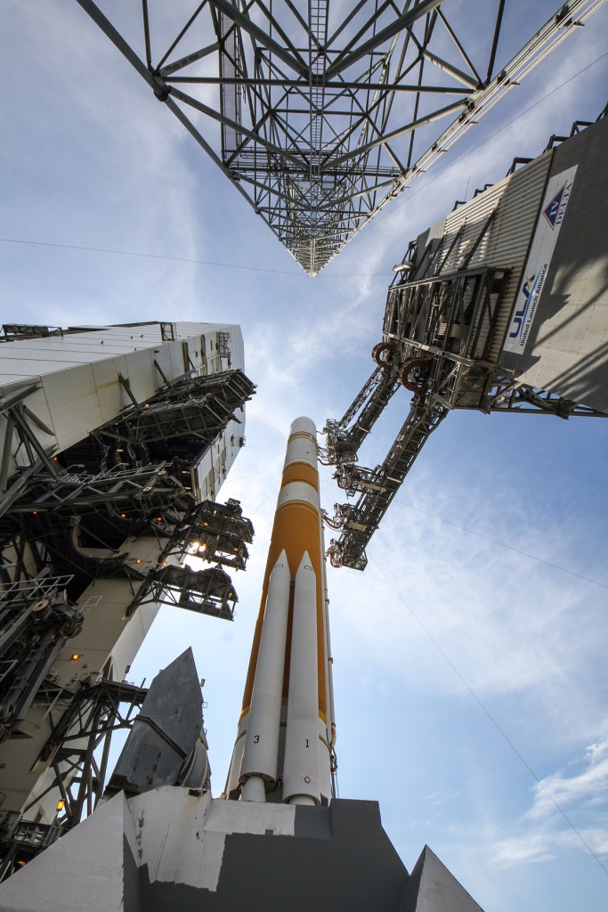 File image of Delta 4 on the pad. Credit: ULA 