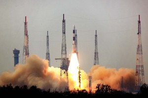 India's Astrosat mission launched on a Polar Satellite Launch Vehicle at 0430 GMT (12:30 a.m. EDT; 10 a.m. Indian time) Monday. Credit: ISRO