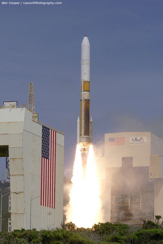 Vandenberg launched the first Delta 4 Medium+ (5,2) on April 3, 2012. Credit: Ben Cooper (more launch pics)