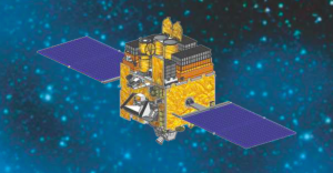 Artist's concept of the Astrosat spacecraft. Credit: ISRO