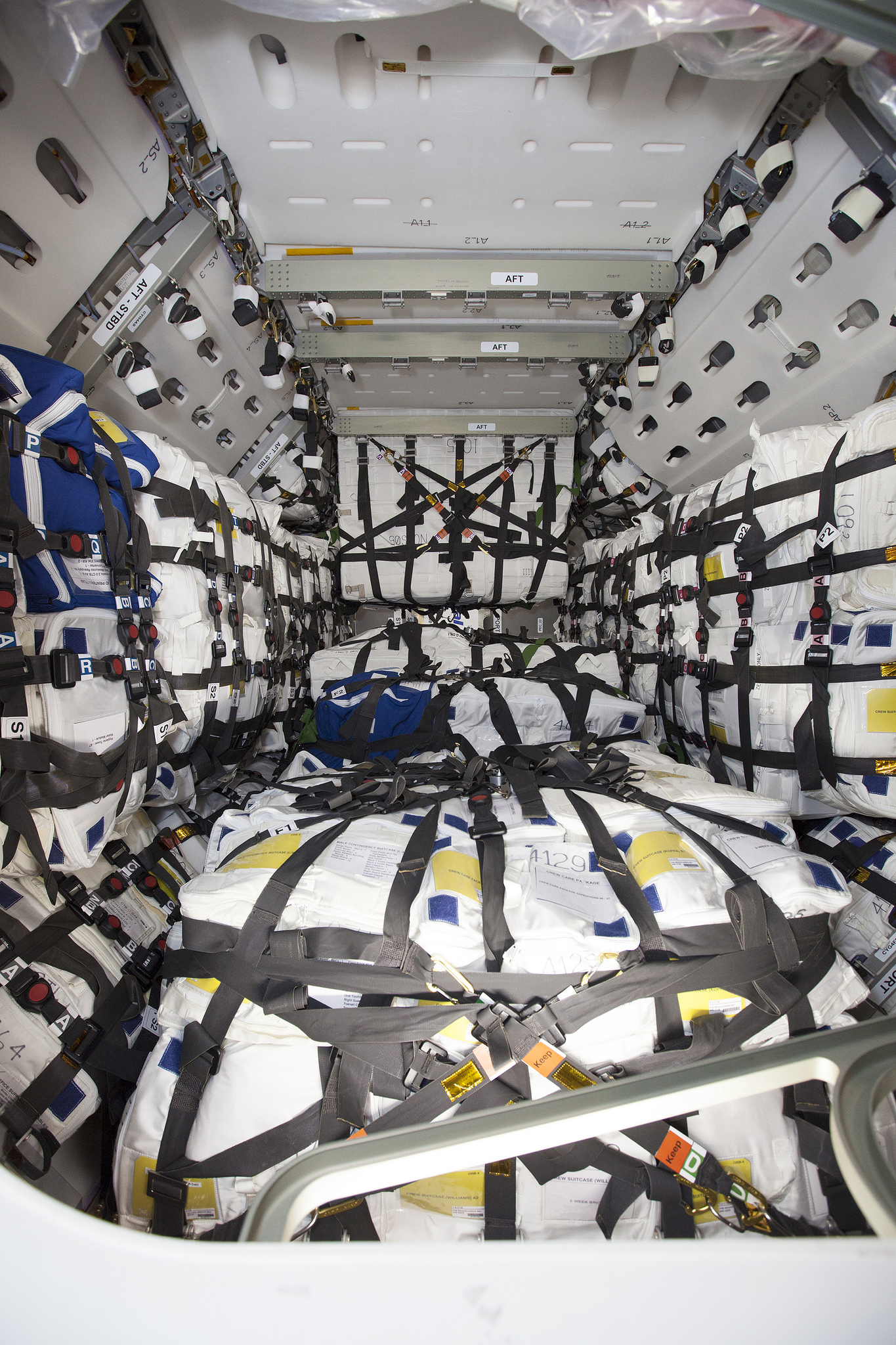 cygnus spacecraft interior