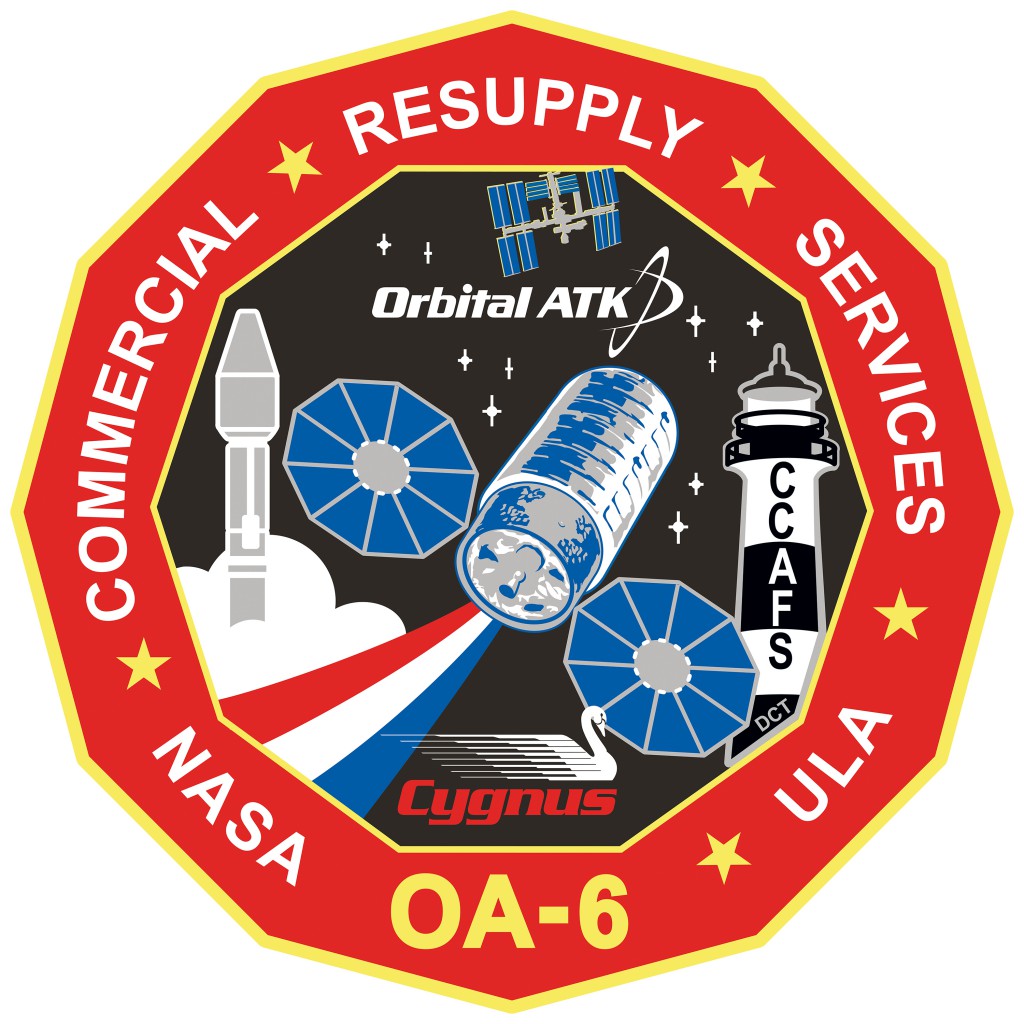 OA-6 patch. Credit: Orbital ATK