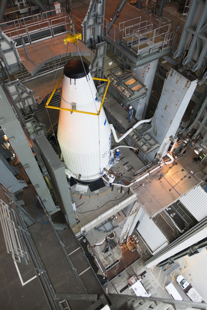 ULA GPS IIF-12 Lift & Mate