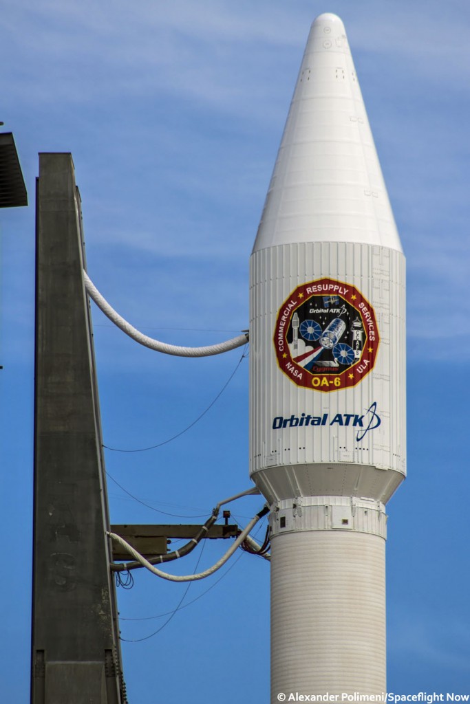 Photos Atlas 5 Rocket Moves To Pad With Space Station Cargo Ship