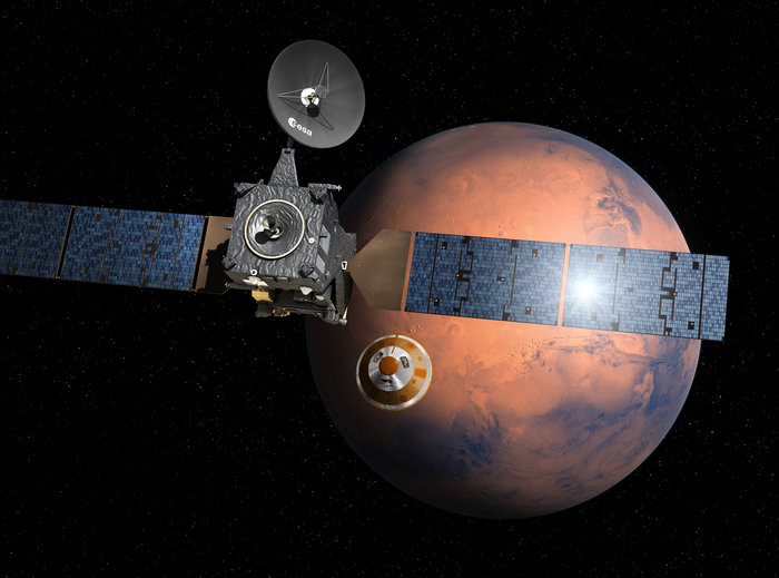 First Mars Express Radar Antenna Finally Deployed