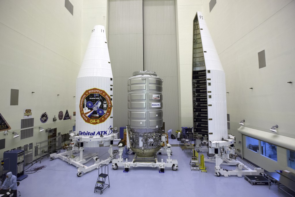 Cygnus Orbital ATK OA-6 Encapsulation