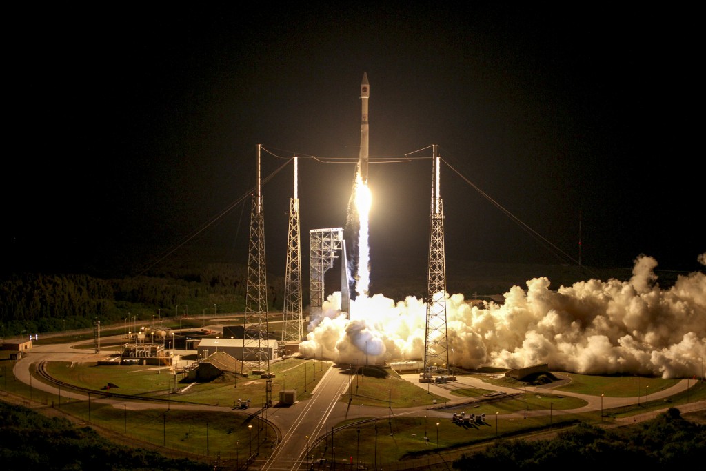 Official launch photo. Credit: ULA