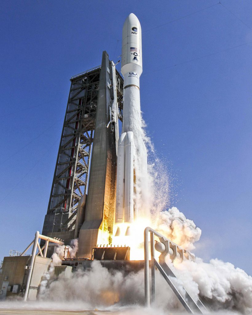 Official launch photo. Credit: United Launch Alliance