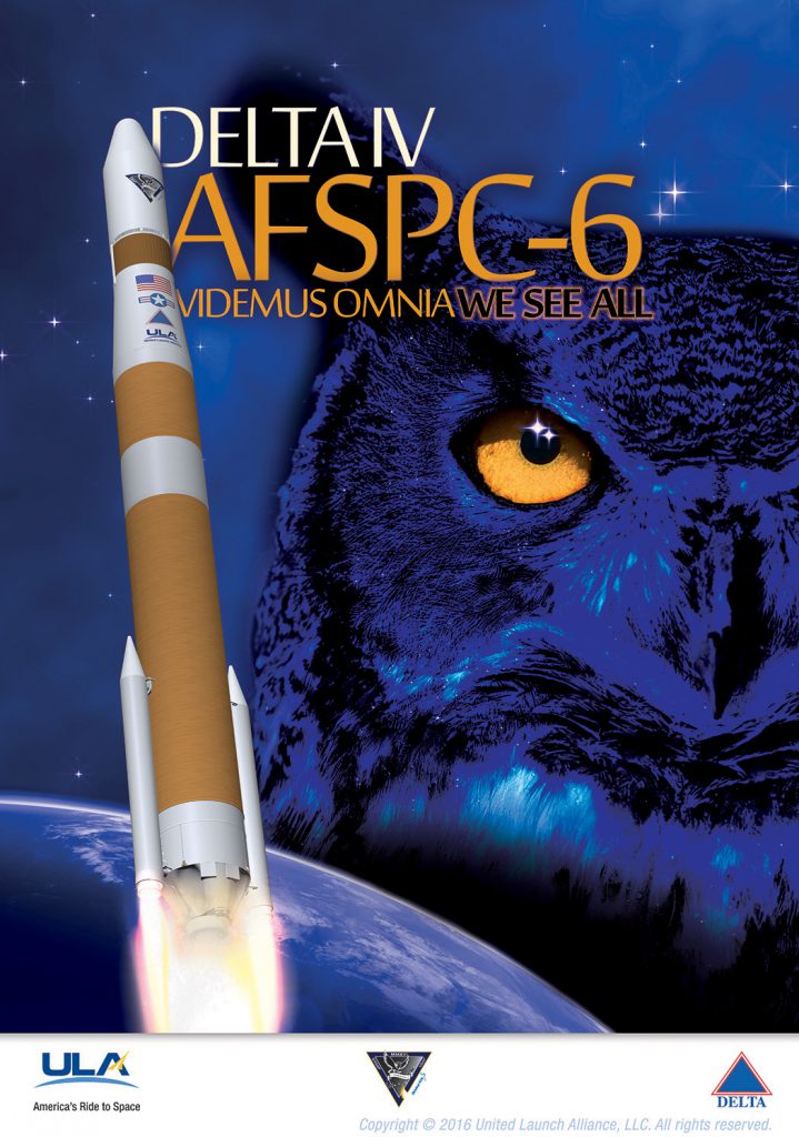 Mission poster. Credit: United Launch Alliance