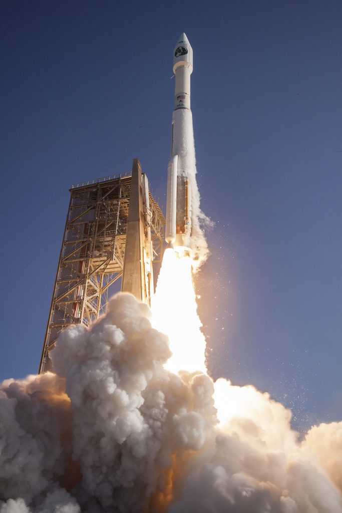 Official NROL-61 launch photo. Credit: ULA