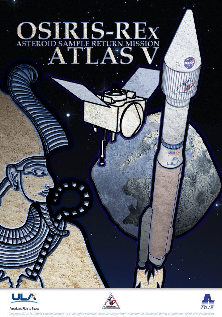 The mission poster. Credit: United Launch Alliance