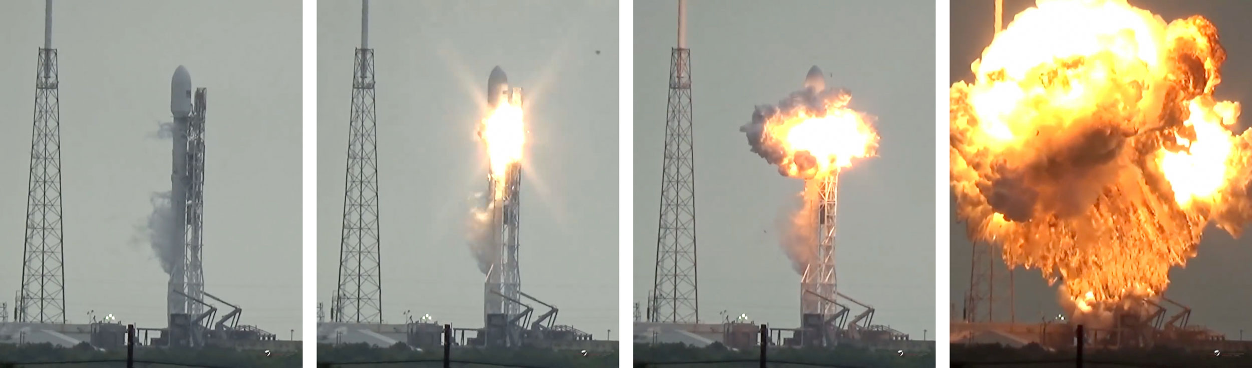 nasa rocket blows up