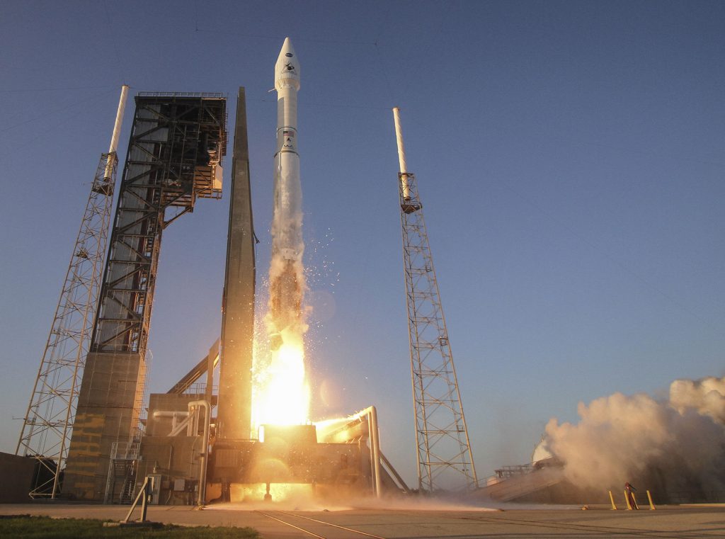 The official launch photo. Credit: United Launch Alliance