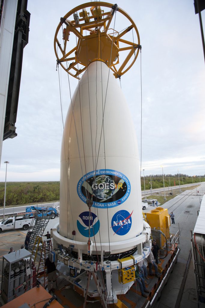 Photos: Atlas 5 Rocket Assembled For Crucial Goes-r Satellite Launch 