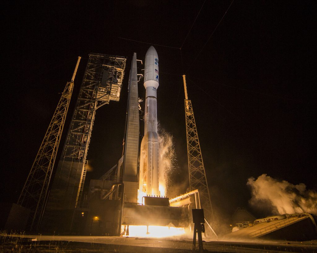 Official launch photo. Credit: United Launch Alliance