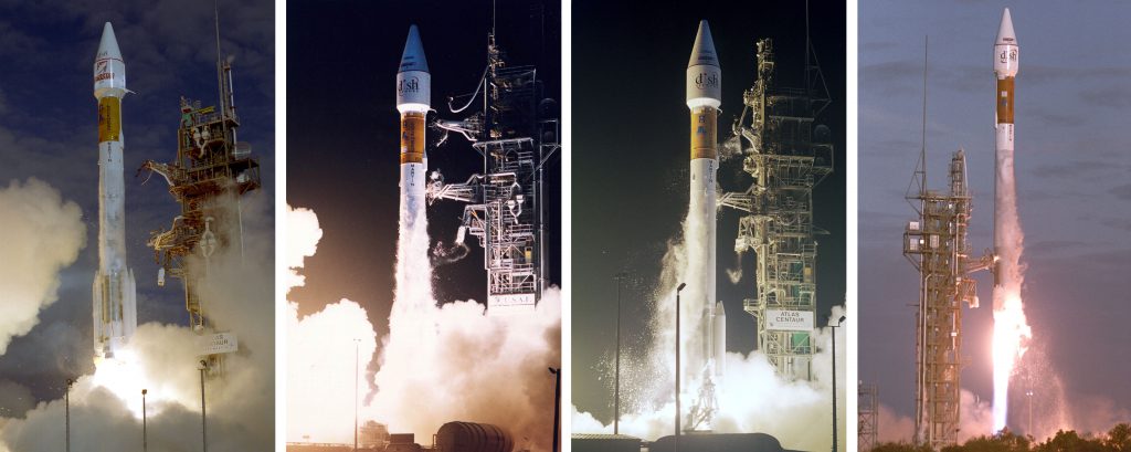 Previous Atlas launches for EchoStar. Credit: Lockheed Martin and ILS