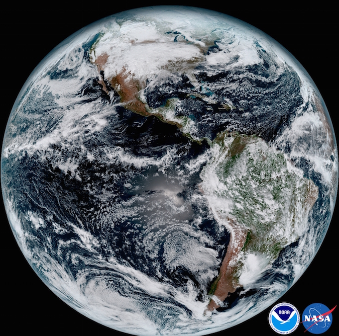 New U.S. weather satellite with improved camera sends back first