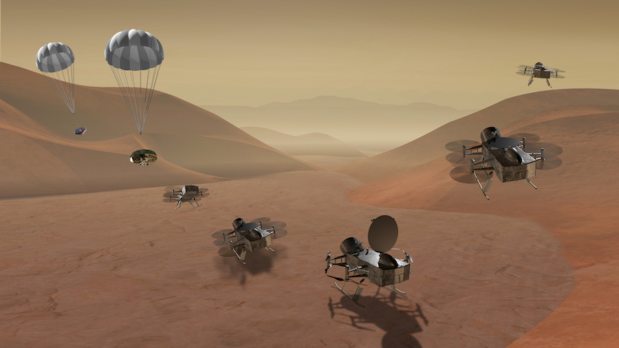 NASA approves development of drone to moon Titan – Spaceflight Now