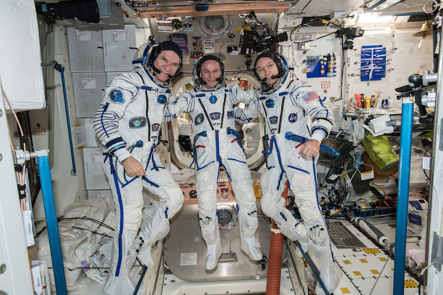 international space station crew