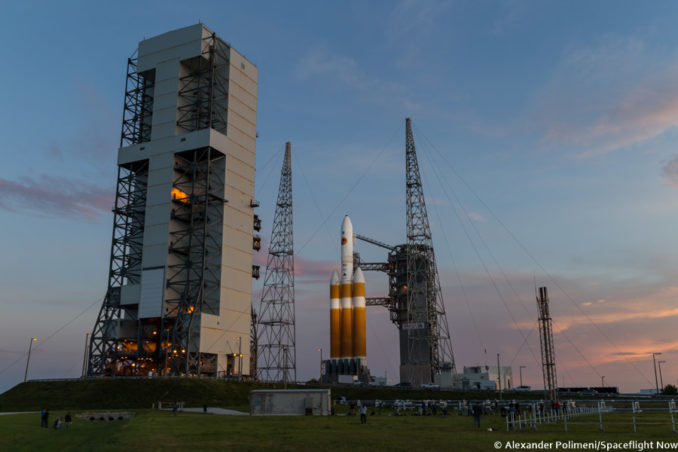 Photos Delta Heavy Revealed For Solar Probe Launch Spaceflight Now