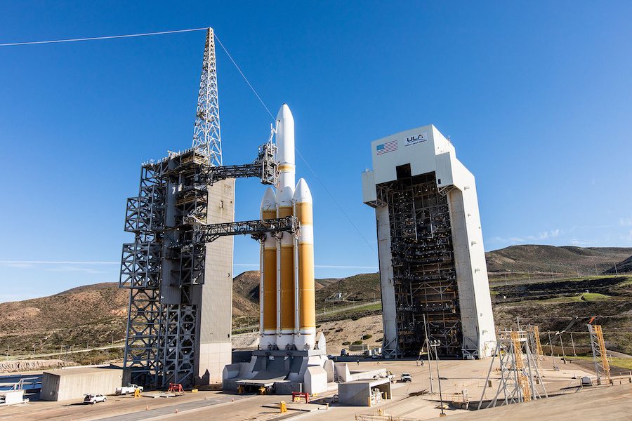 ULA's Next Delta IV Heavy Arrives at Vandenberg Launch Pad for NROL-82  Mission - AmericaSpace