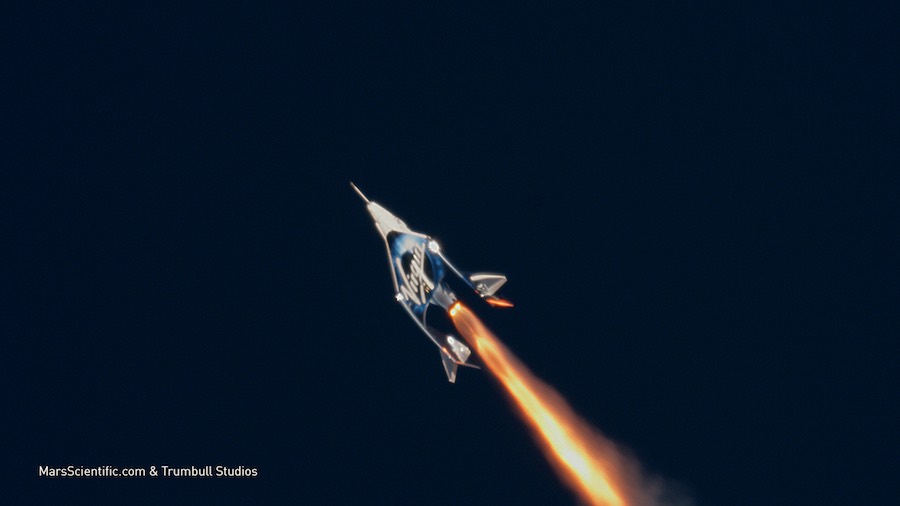 Richard Branson Safely Completes Historic Virgin Galactic Space Ride