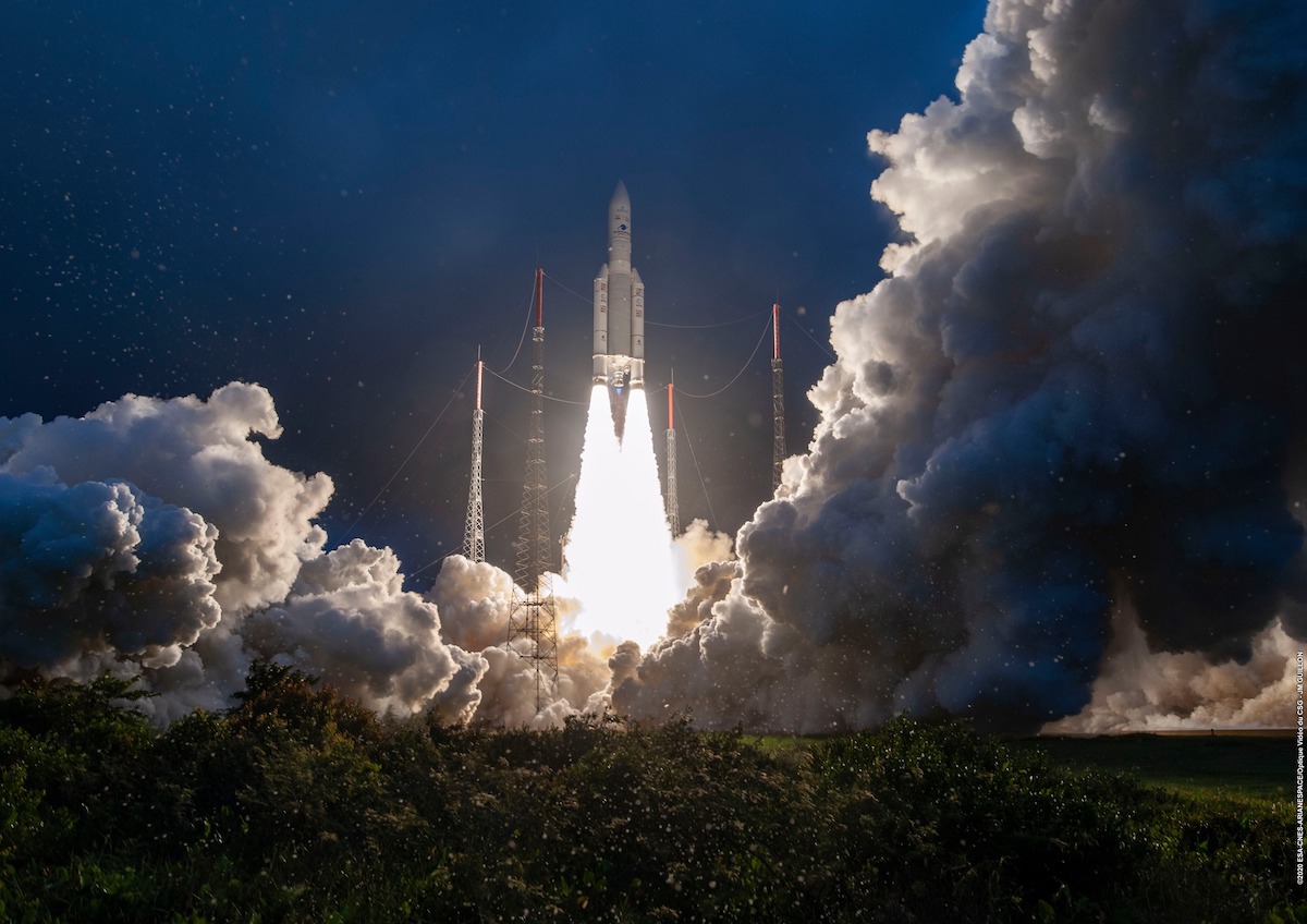 Arianespace Opens Busy Year With Successful Ariane 5 Launch Spaceflight Now