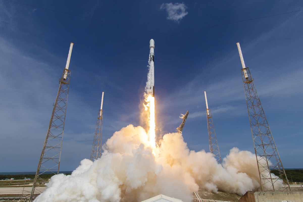 SpaceX rocket blasts satellite into orbit