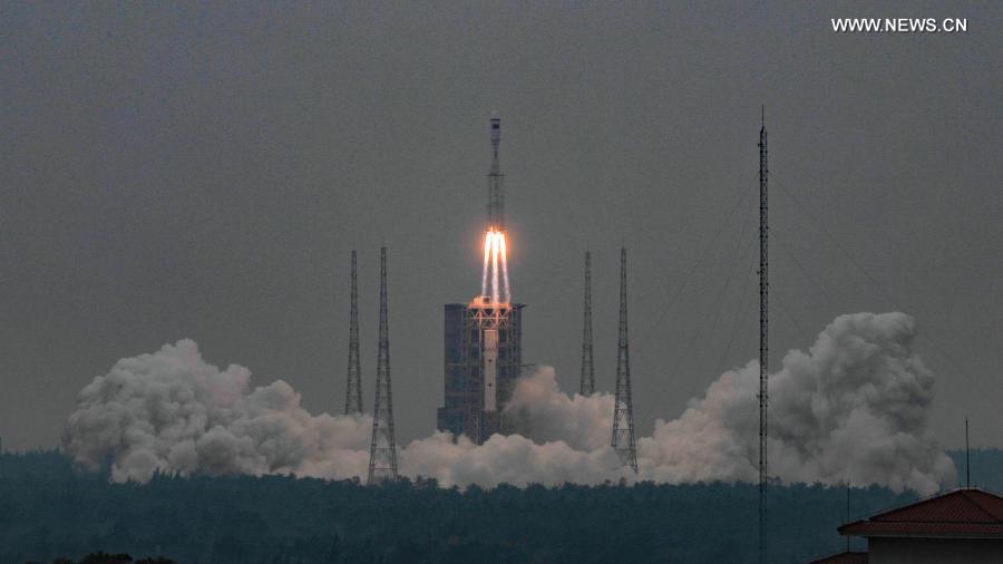 chinese space shuttle launch