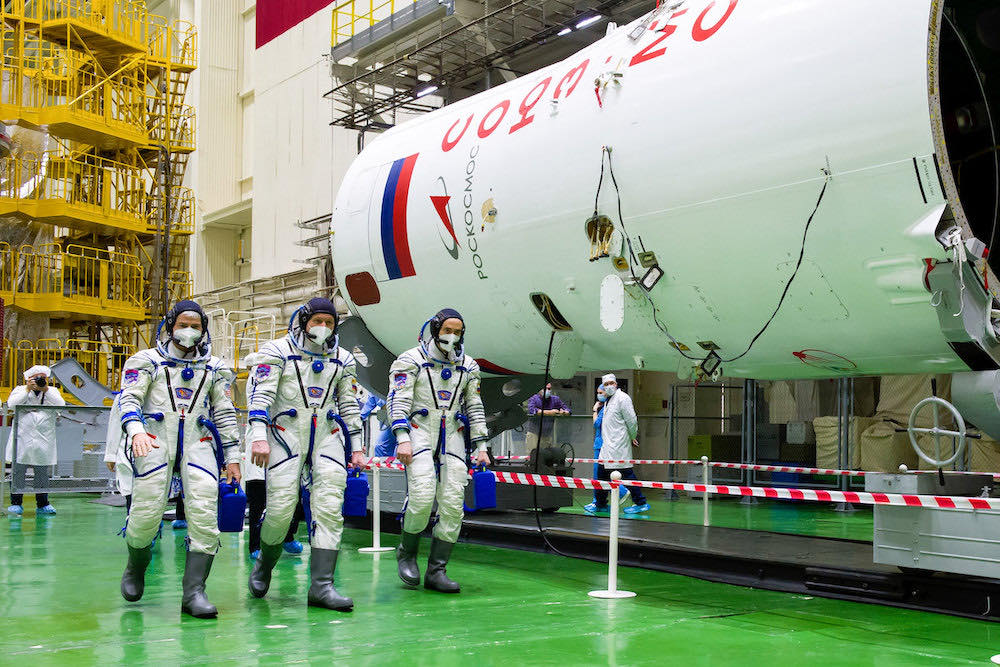 NASA - Commander Suit Check