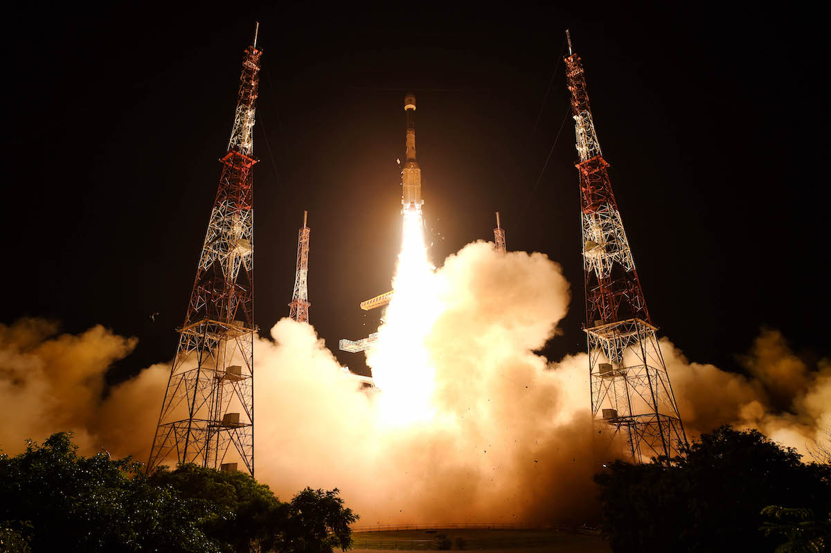 Indian Rocket Failure Blamed On Upper Stage Malfunction Spaceflight Now