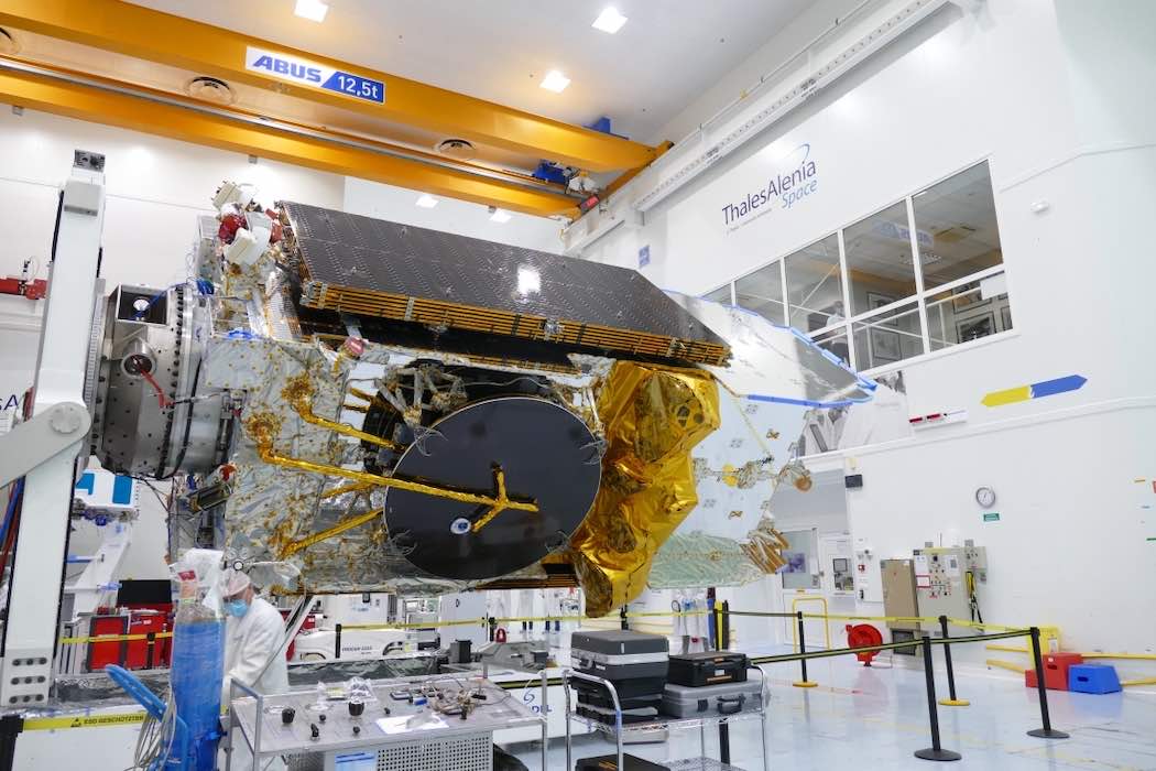 Thales Alenia Space -Euclid Satellite stars its journey to the launch site