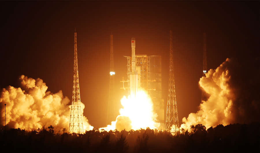 Long March 7A rocket deploys two Chinese tech demo satellites thumbnail