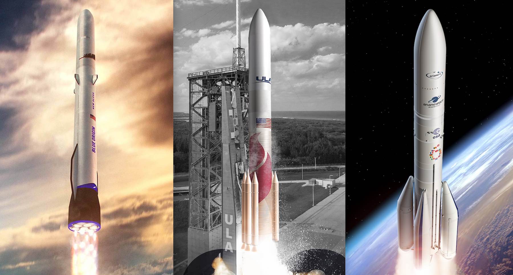 Amazon Books Up To 83 Launches With Ula Arianespace And Blue Origin