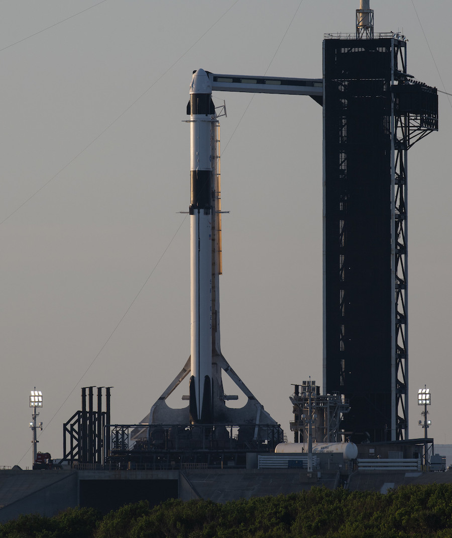 SpaceX Crew Dragon bersiap untuk upaya peluncuran kedua – Spaceflight Now