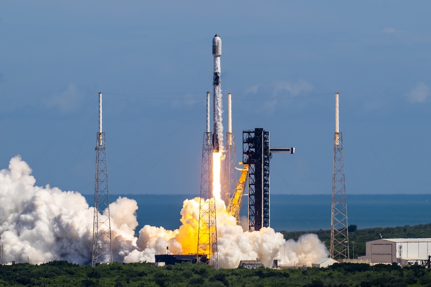 SpaceX launches 27 Starlink satellites on Falcon 9 rocket from Cape Canaveral