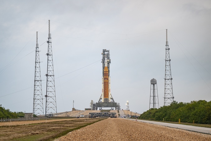 NASA to attempt second full fueling test of its Space Launch System rocket
