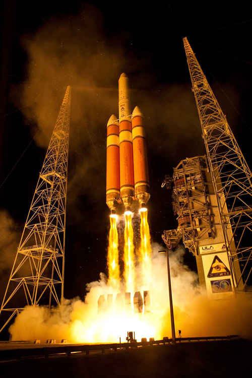 Spaceflight Now | Delta Launch Report | Launch of the Delta 4-Heavy rocket