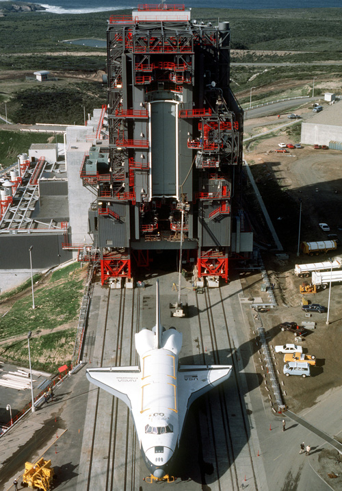 space shuttle enterprise vafb