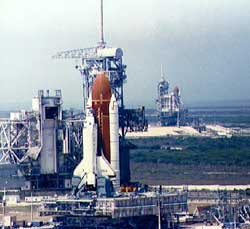 STS-35 rollout