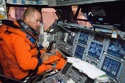 space shuttle cockpit