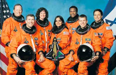 STS-107 crew