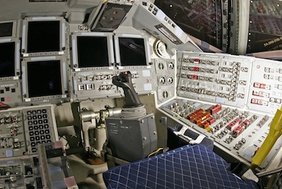 space shuttle cockpit switches