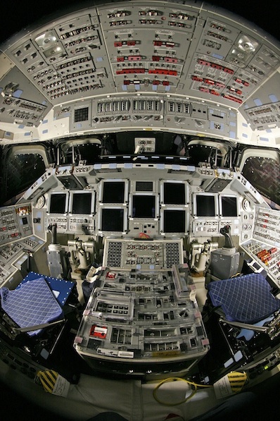 inside space shuttles