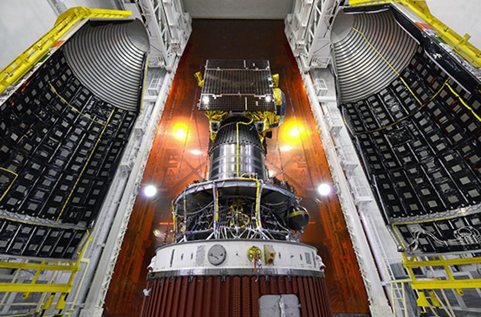 Indian navigation satellite ready for launch