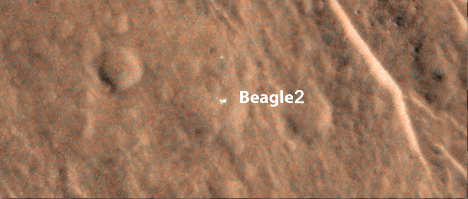 Lost Beagle 2 spacecraft found on Mars